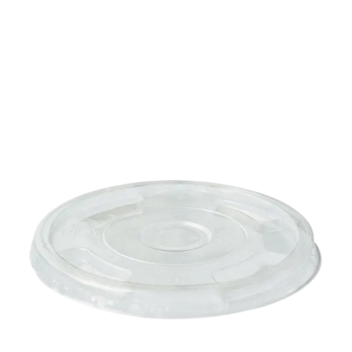 Flat Lid with x-slot, Clear, 300-700ml (1000)