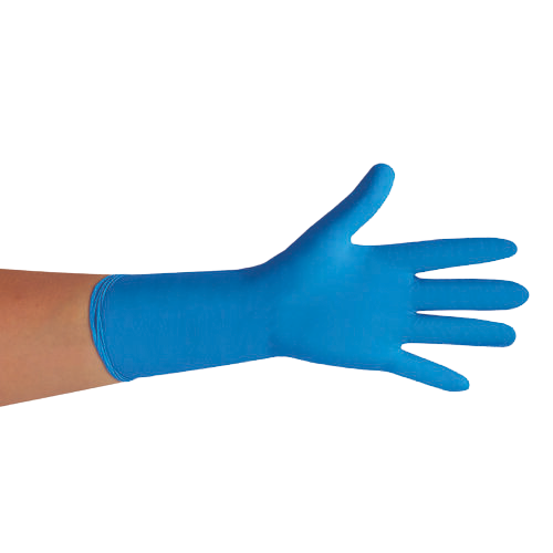 Disposable Nitrile Gloves, Powder Free, Long Cuff, 2XL, 300mm (90)