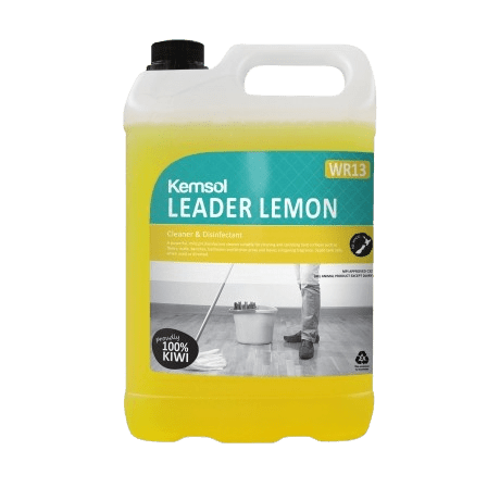 Kemsol Leader Lemon Cleaner Disinfectant 5L - NZ Packaging
