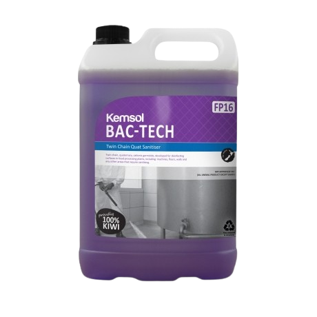 Kemsol Bac-Tech Twin Chain Quat Sanitiser 5L