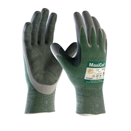 Maxicut 3 Gloves, Leather Palm, Open Back, XL