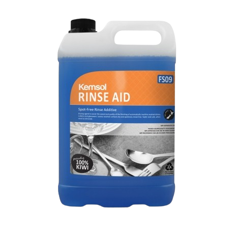 Kemsol Rinse Aid Spot-Free Rinse Additive 5L