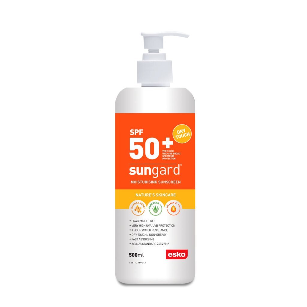Sungard Spf 50+ Sunscreen, Manuka Honey, 500ml Pump Bottle
