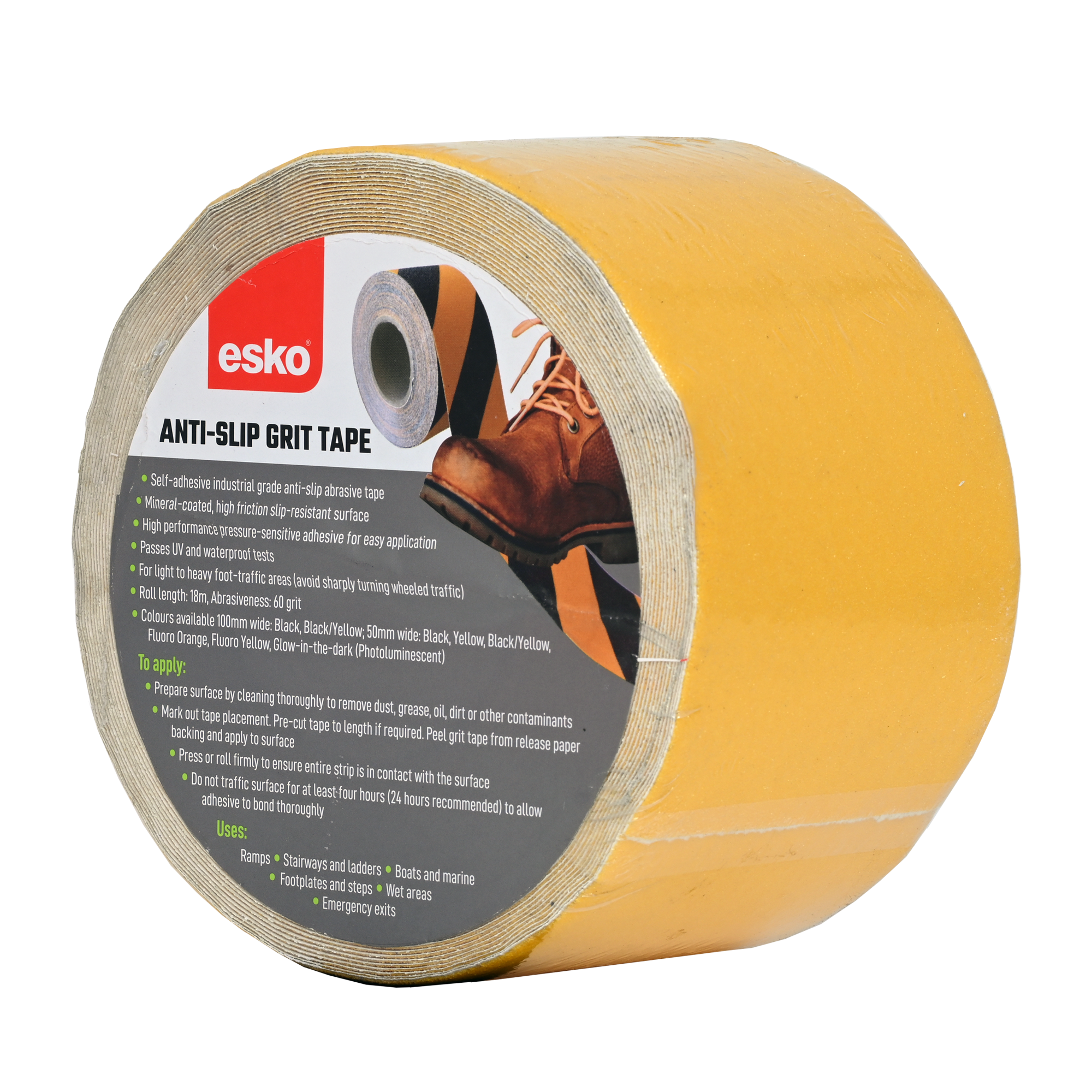 Esko Grit Tape Yellow 50mm X 18m