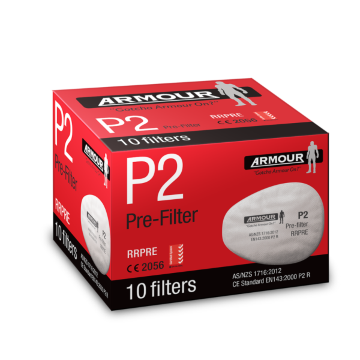 Armour Prefilter - P2 (Box) (10)