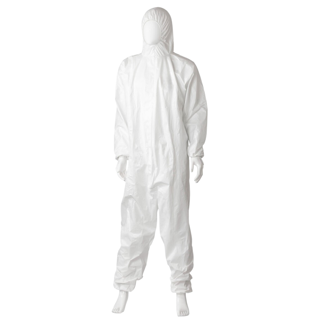 Microporous Coverall Type 5/6 - White, 55gsm (16) *Water Resistant Coverall