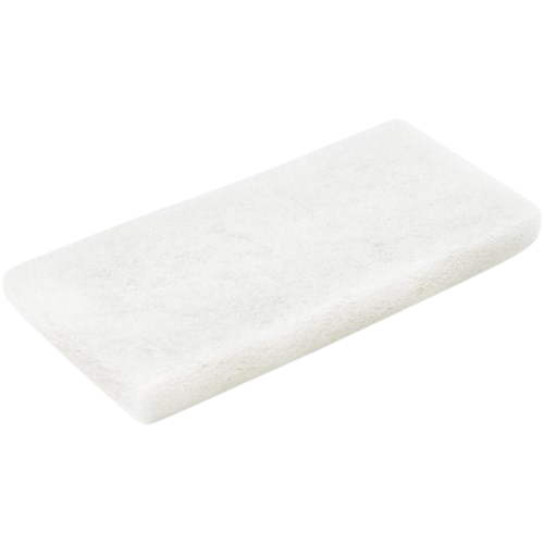 Premium White Scouring Pad 117mm X 254mm (10)