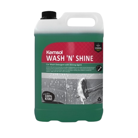 Kemsol Wash 'n' Shine Car Wash Detergent with Shining Agent