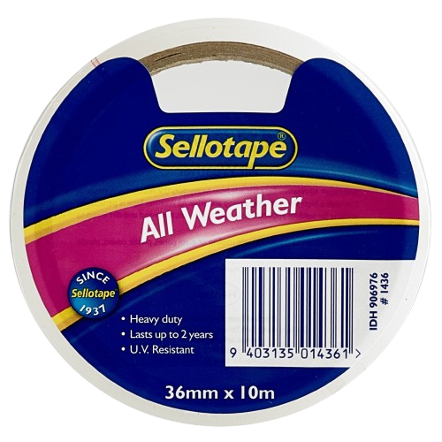 Sellotape 1436 All-Weather 36mmx10m
