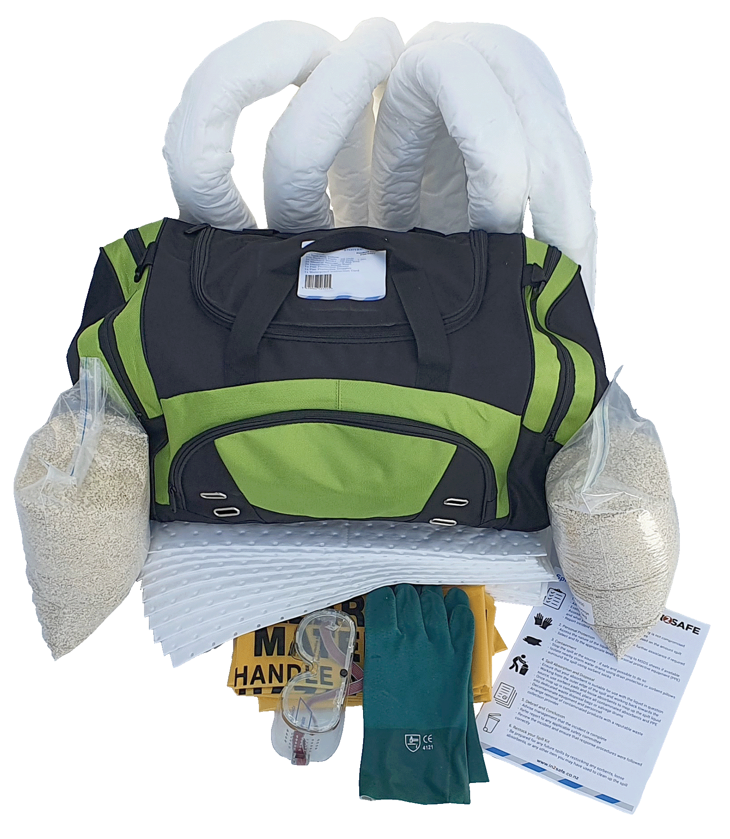 Esko - Oil/Fuel Spill Kit - 50l Truck (Bag) Green