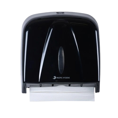 Hand Towel Dispenser Ultra 30cm x 26cm x 8cm Black (D55B)