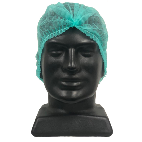Crimped Mob Cap, Green, 580mm (1000)
