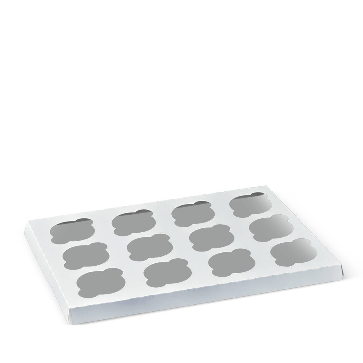 Detpak White 12 Cupcake Insert (Fits Q307S0001) (240)