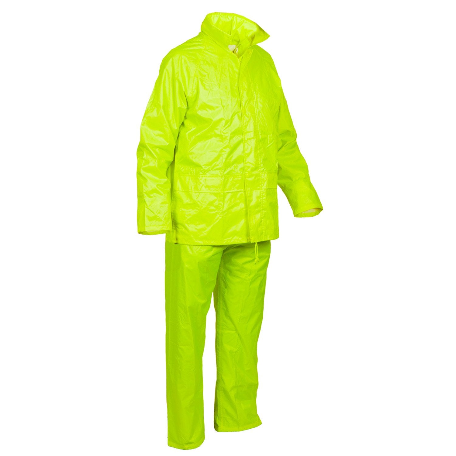 Rainsuit Neon Yellow Jacket & Pant Set