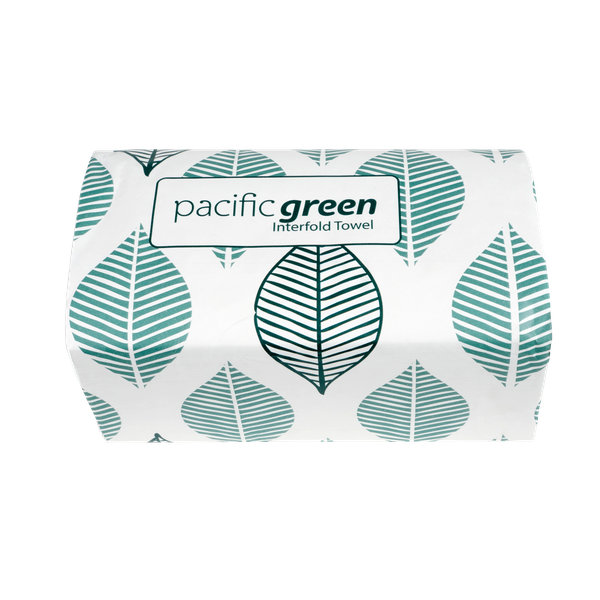 Pacific Green Interfold Towel, FSC Certified (3840)