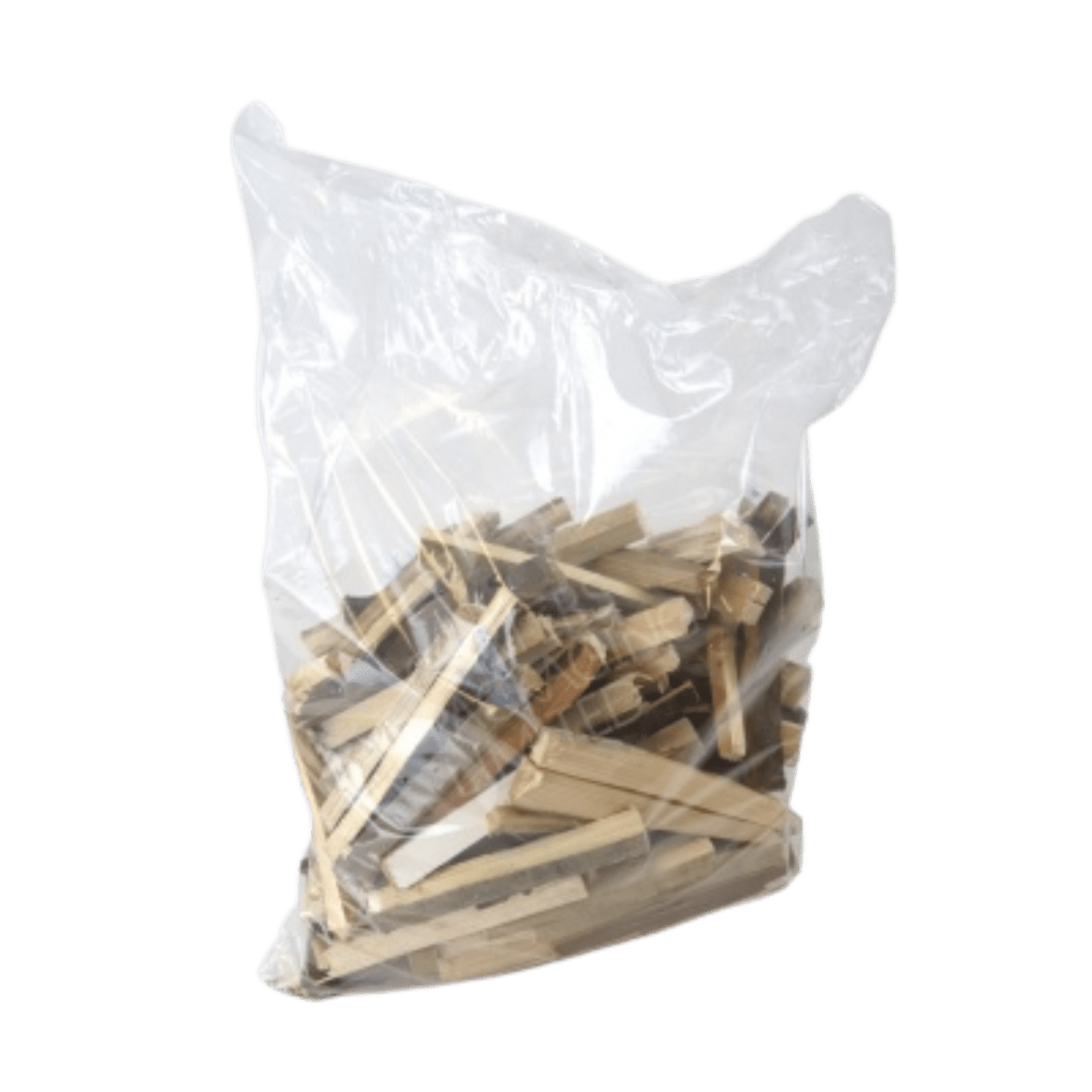 300X200X900-100 Natural Wood Bags Wrapped 25s (25) - NZ Packaging