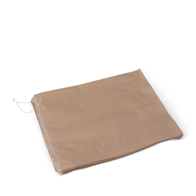 346mm X 273mm Flat Brown 8 Paper Bag (250) - NZ Packaging
