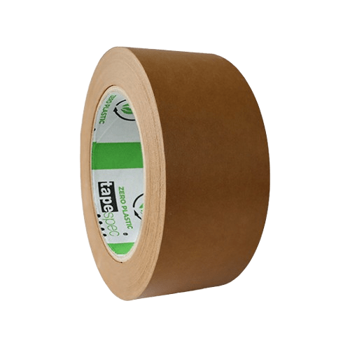 36mm x 55m Rubber Adhesive Flatback Kraft Paper Tape - NZ Packaging