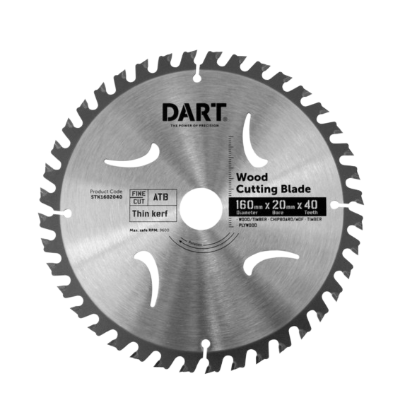 DART Timber Blade 160mm x 40T x 20mm Bore