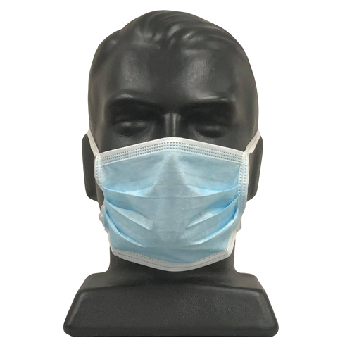 Medical Face Mask, 3 Ply, Ear Loop, Class IIR, Blue (50)
