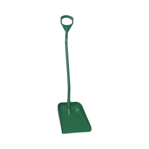 SHOVEL GREEN LONG HANDLE LARGE BLADE