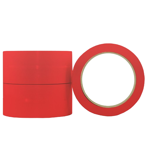 Red PVC Packaging Tape, 48mm x 66m (36)
