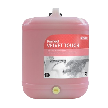 Kemsol Velvet Touch Perfumed Flowing Hand Soap 20L