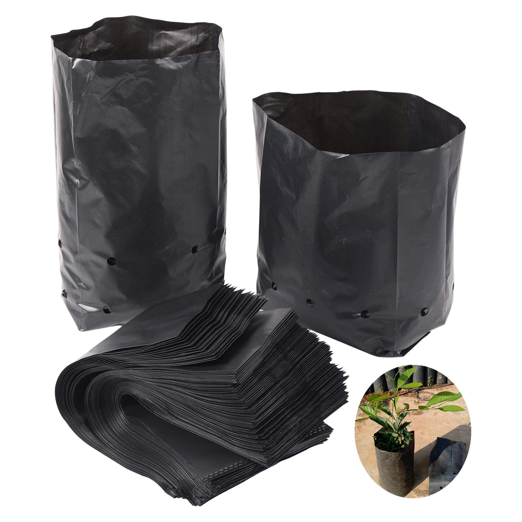 180X180X360-125 Black PB18 (100)