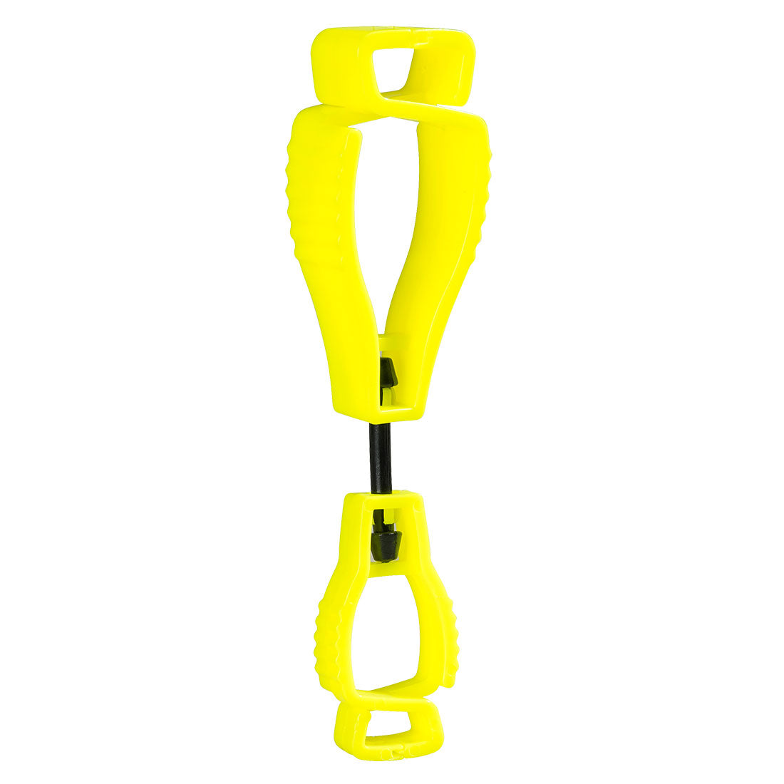 Metal Free Glove Clip, Yellow