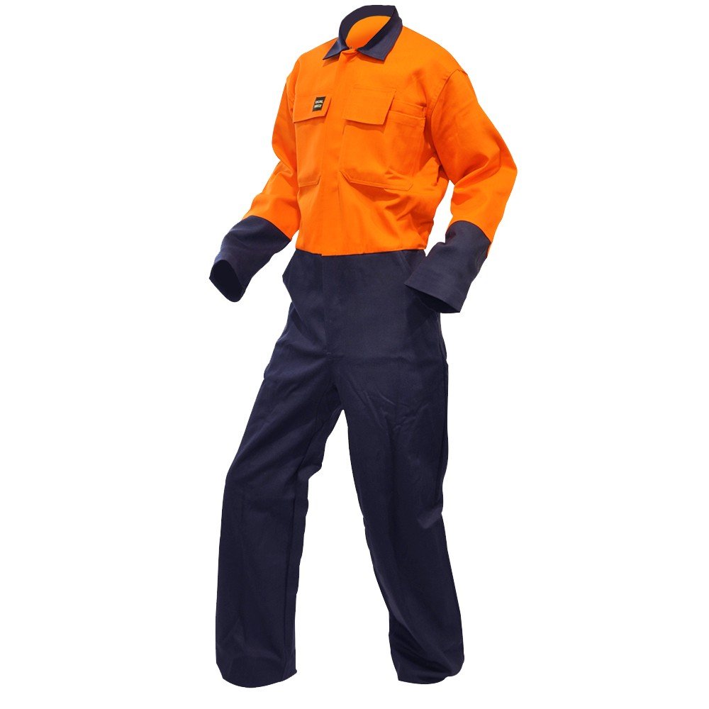 Fr Overall, 320gsm, Orange/Navy, Do.12 Cal