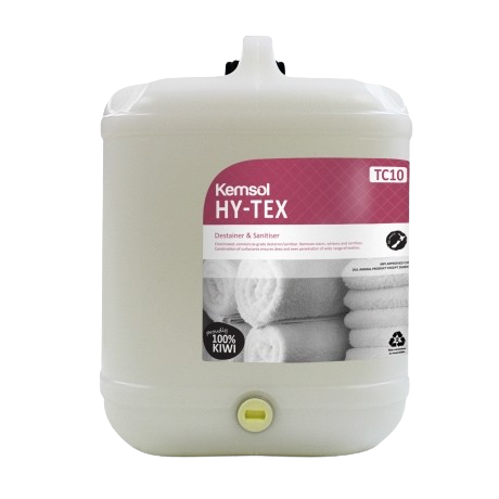 Kemsol Hy-Tex Destainer & Sanitiser 20L