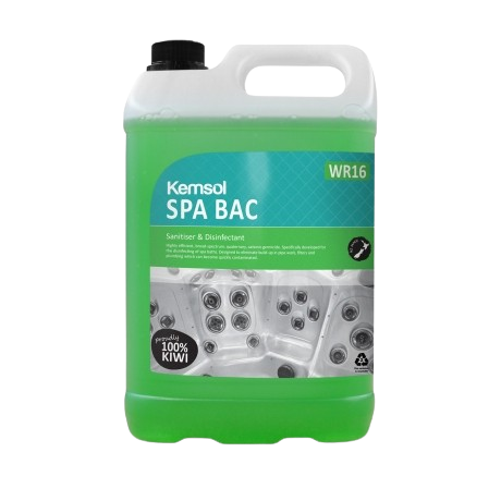 Kemsol Spa Bac Sanitiser & Disinfectant 5L