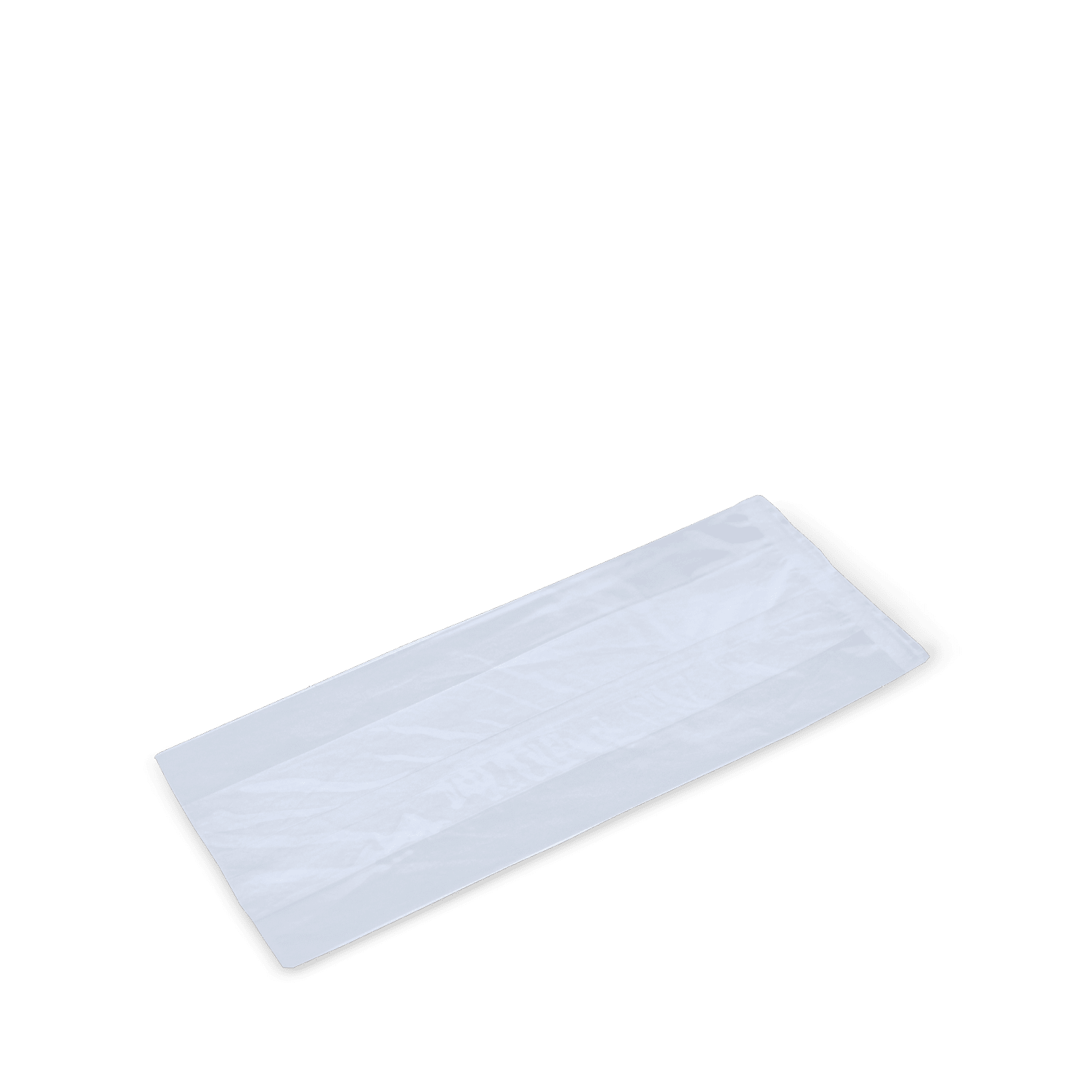 6 Satchel Plain Clear Bag - NZ Packaging