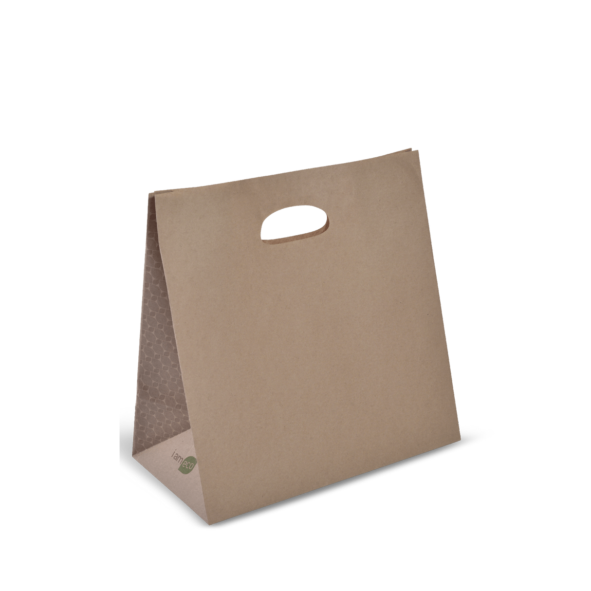 Detpak I Am Eco™ Brown Eco D-Bag (Die-Cut Handle) (500)