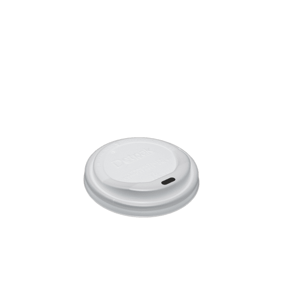 6/8/12oz Tall CPLA Hot Cup Lid - NZ Packaging