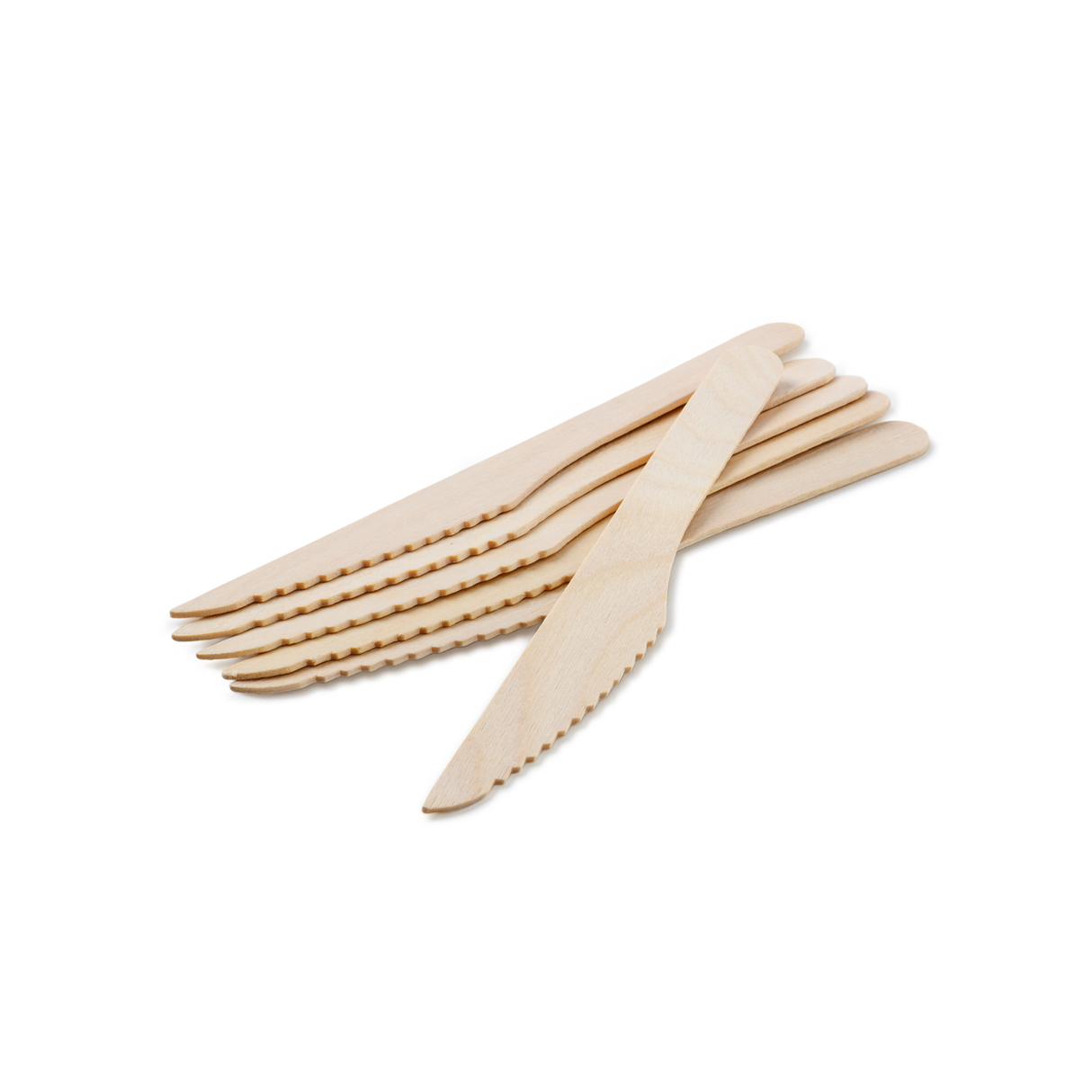 Detpak Natural 165Mm Wooden Knife (2000)