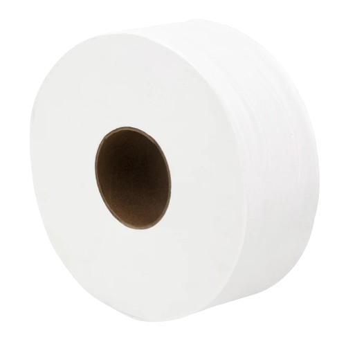 Pacific Recycled Toilet Paper 2ply X 300m Jumbo Perforated (8)