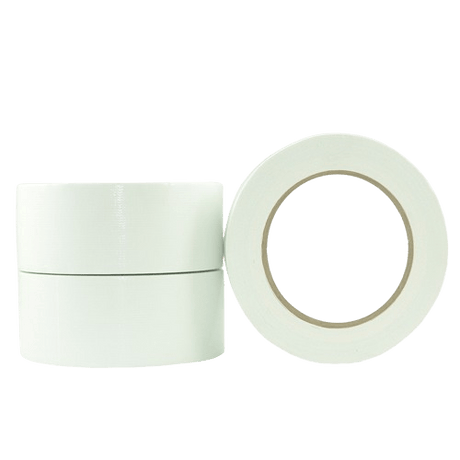 80 Mesh Rayon Rubber Cloth Tape, White, 24mm X 30m - NZ Packaging