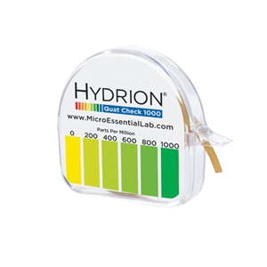 Hydiron QAC Test Paper 1-1000ppm