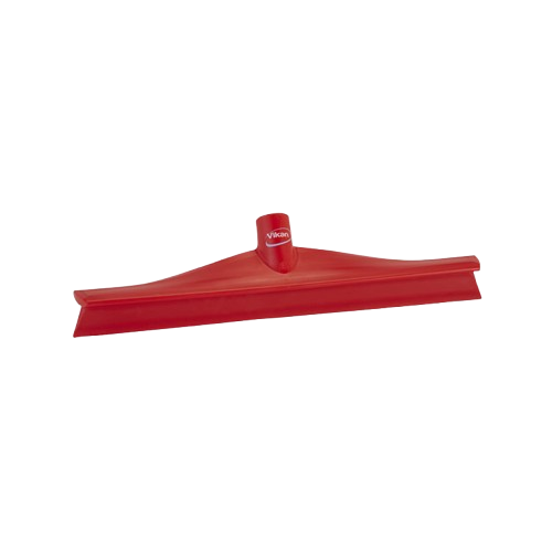 Floor Squeegee Ultra Hygiene 400mm Single Rubber Blade Head Only Red