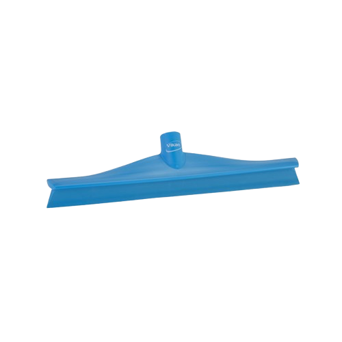Floor Squeegee Ultra Hygiene 600mm Single Rubber Blade Blue