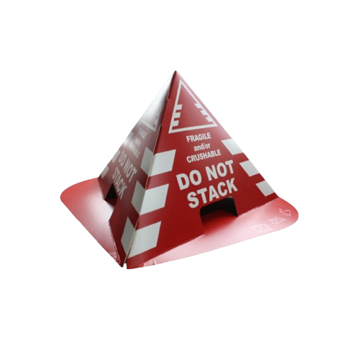 Pyramid Carton Stand Do Not Stack