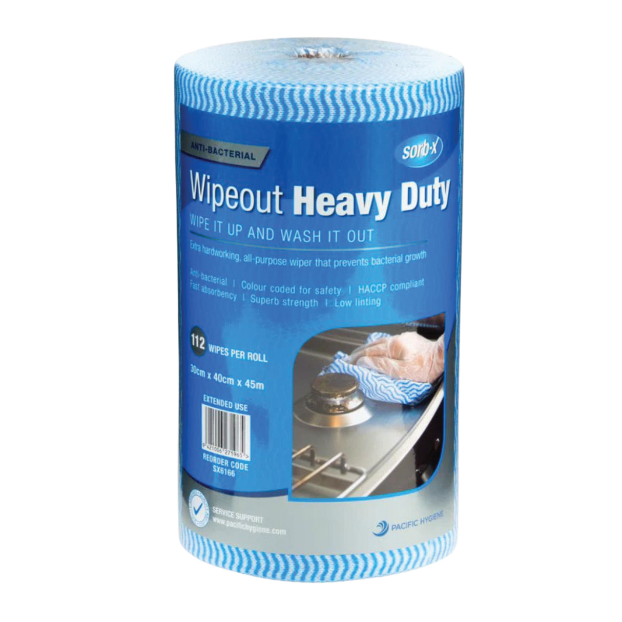 Sorb-X Wipeout Heavy Duty Roll Blue (90)