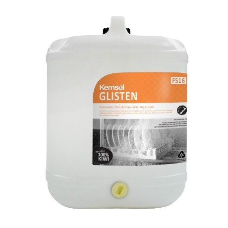 Kemsol Glisten Automatic Dish & Glass Washing Liquid 20L