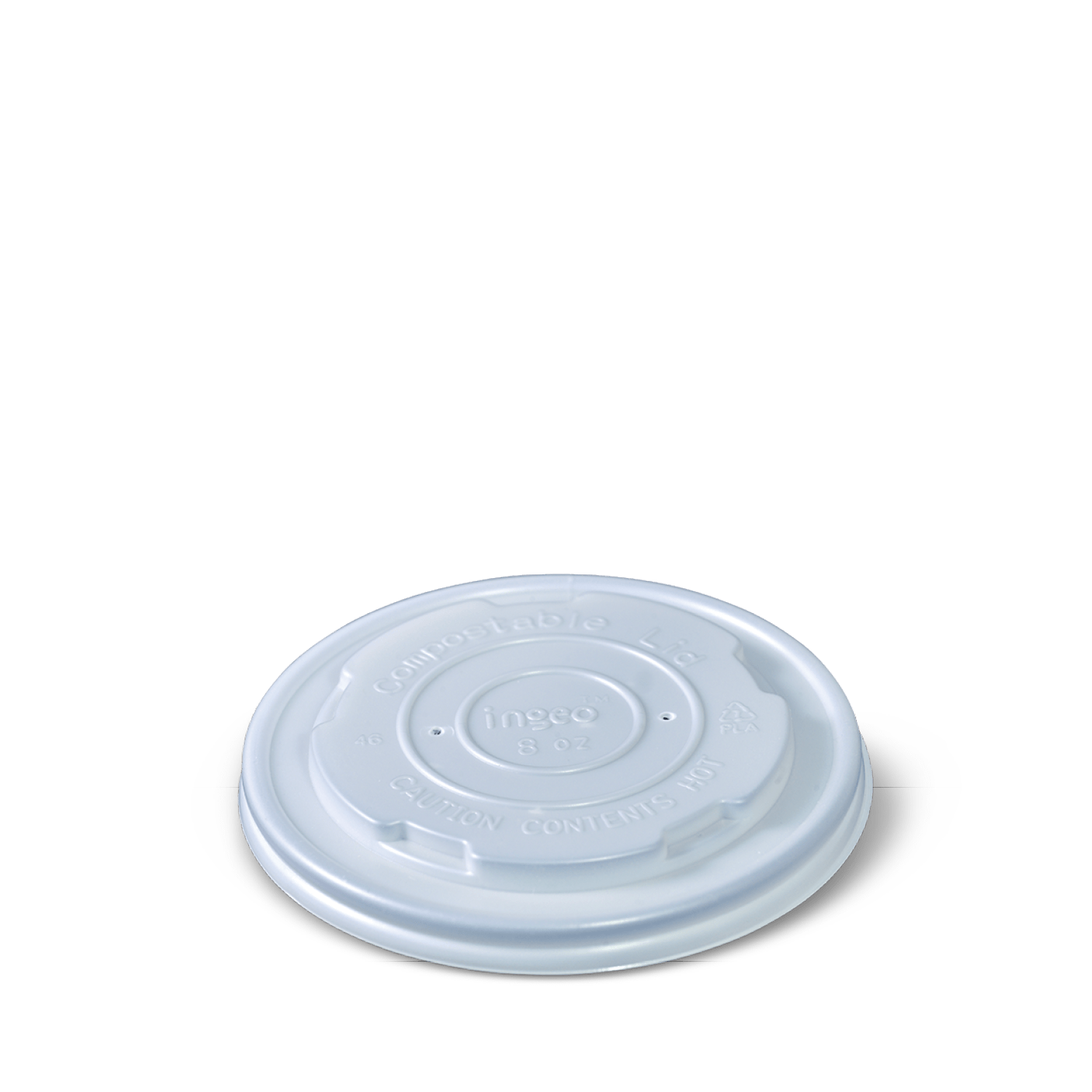 8oz PLA Bowl Lid - NZ Packaging