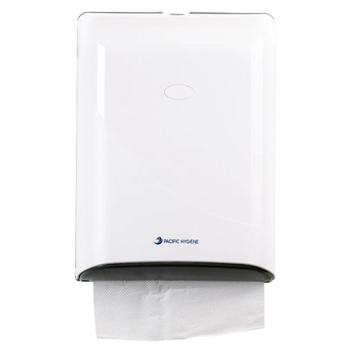 Hand Towel Interfold Dispenser 37.5cm x 27.5cm x 14cm White (D53W)