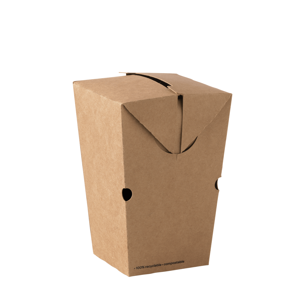 Detpak Brown Go Large Chip Carton (500)