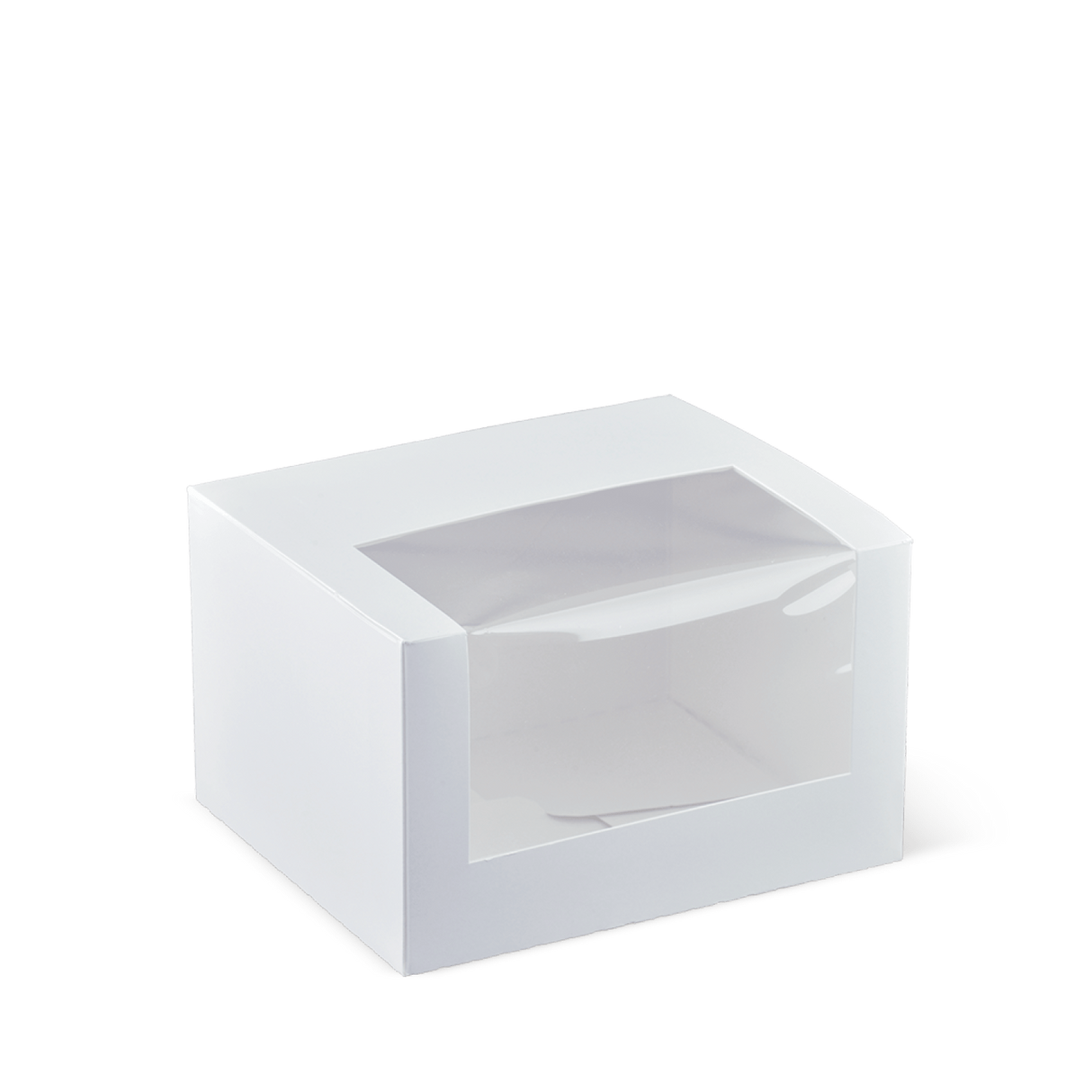Detpak White 5 Inch Long Patisserie Box (800)