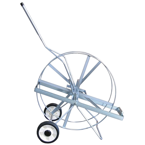 PP Strap Dispenser on Wheels, PB1, Silver