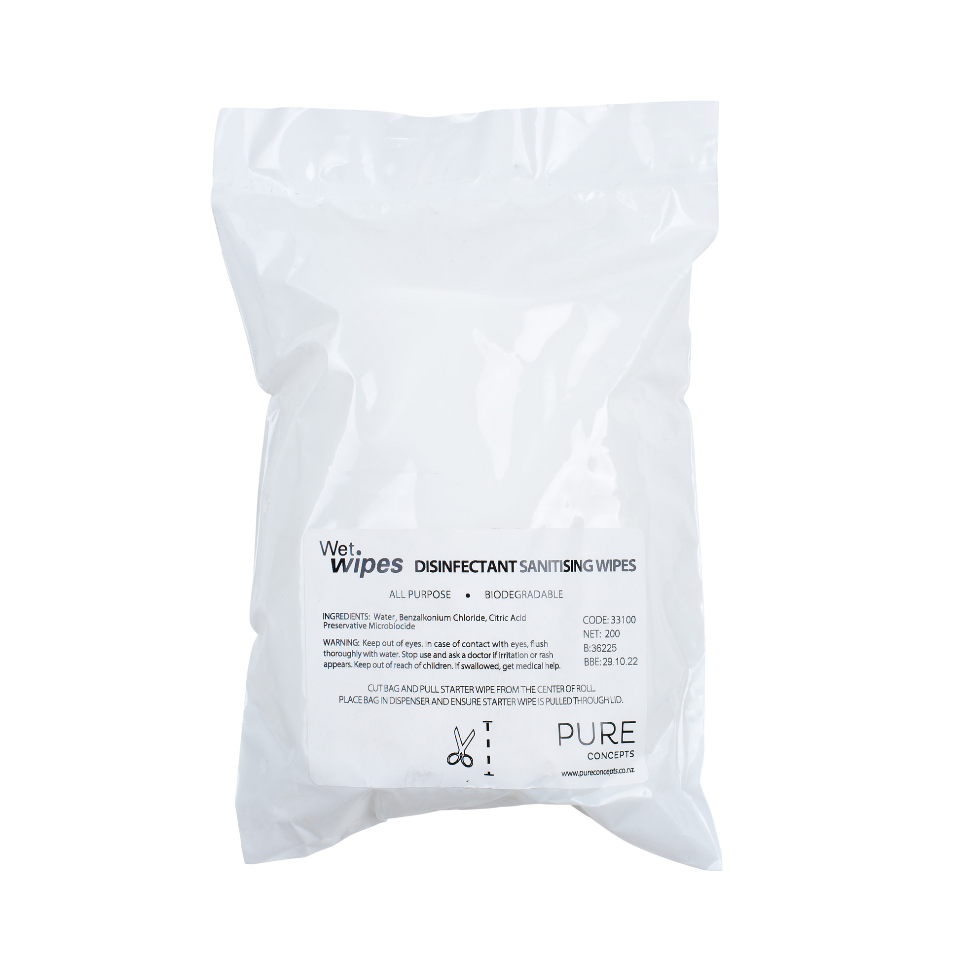 Sorb-X Surface Wipes (Soft Pack) (200)